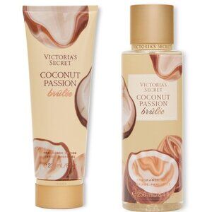 Victoria's Secret Coconut Passion Brilee Set.